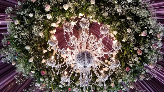 Salón la Chabacana, Boda, Floristería