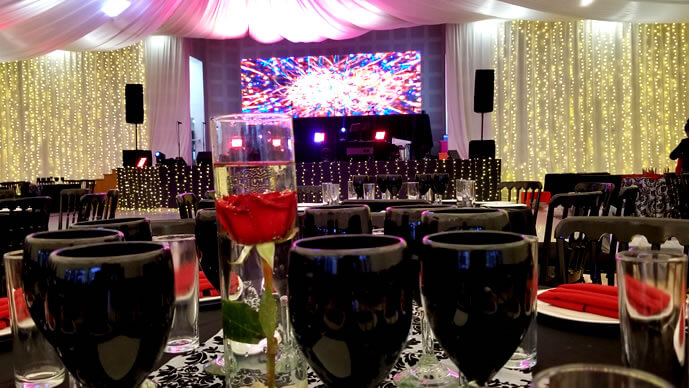 Salón Yacarta. Producción y decoración del evento